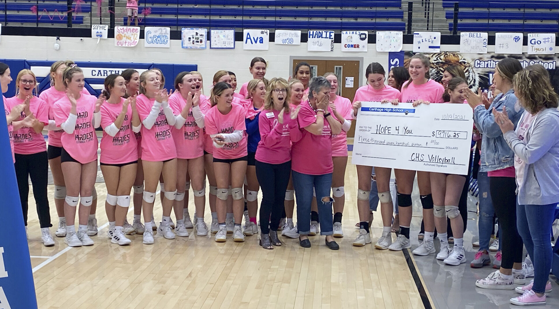 VOLLEYBALL PINK FUNDRAISER